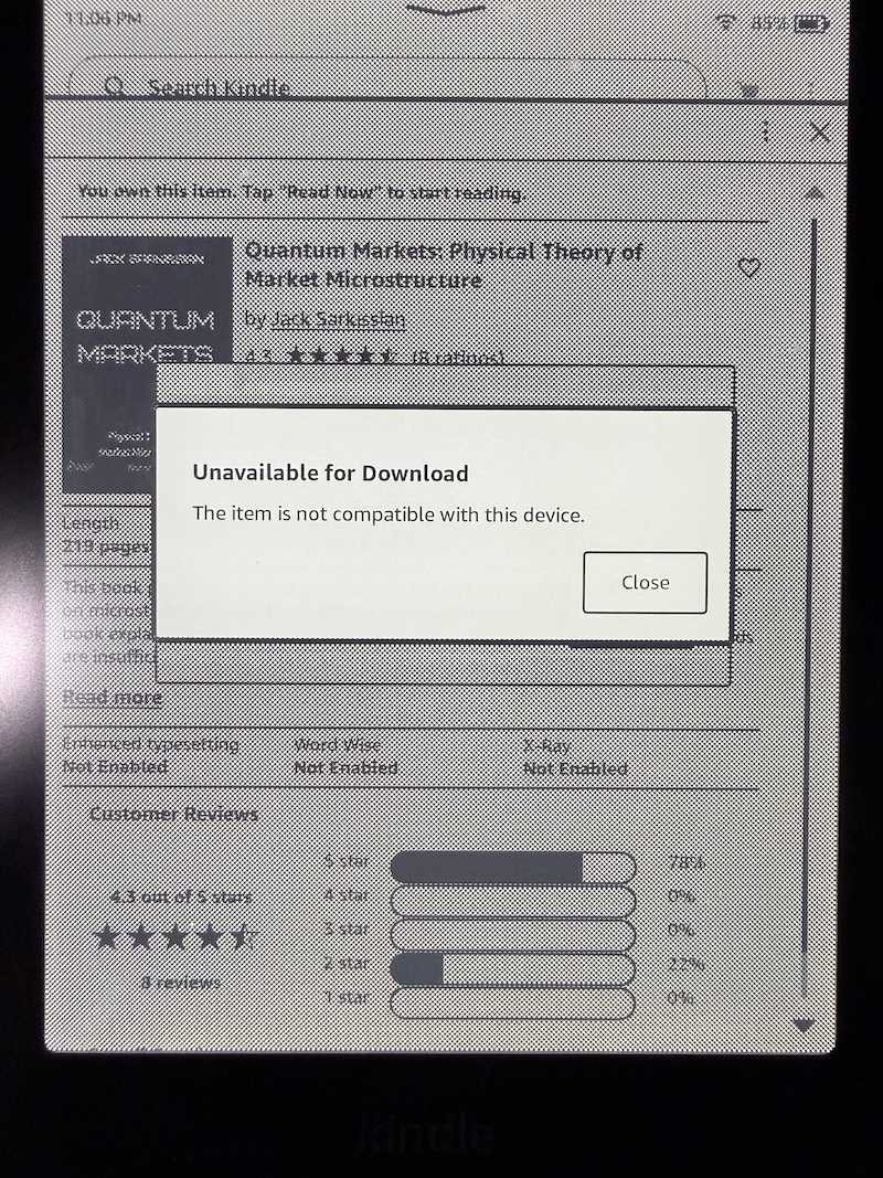 cant open book